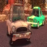 Retro Car Driver